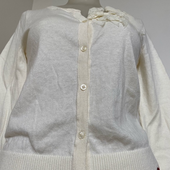 EUC Hollister Sweater Size Large (Juniors) White/Ivory - Picture 3 of 8
